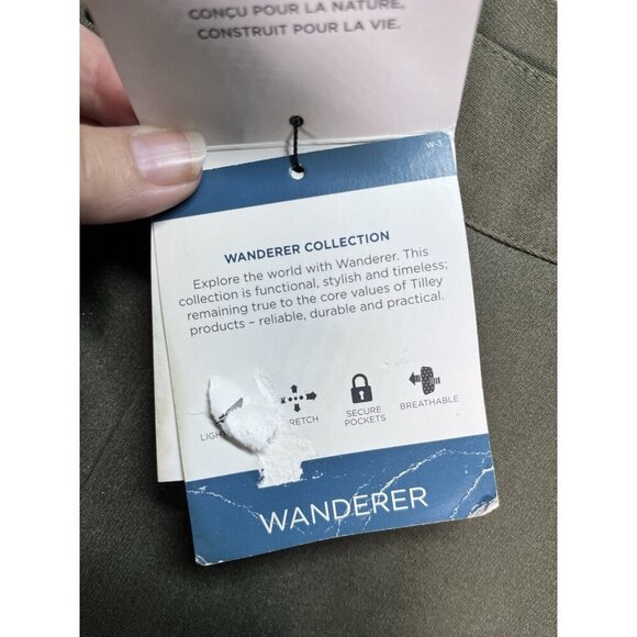 Tilley Wanderer Humboldt Pants Wanderer Collection Olive Size 32 NWT Gorpcore - Picture 7 of 10